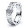 Hale Celtic Knot Mens Wedding Ring 