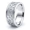 Eilidh Celtic Knot Mens Wedding Ring