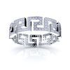 Eleanor Greek Key Mens Diamond Wedding Ring