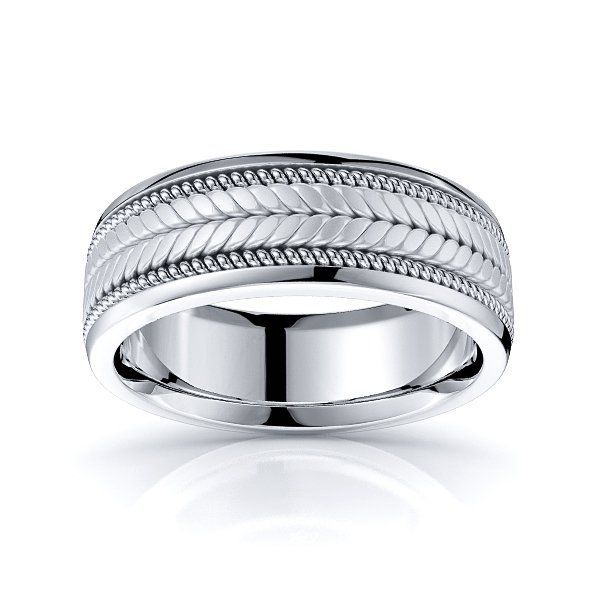 Gold Braided Celtic Ring, Gold Weave Ring, Braided Wedding Band, Braided  Wedding Ring, White Gold Eternity Ring, Platinum Celtic Ring, 1058