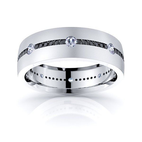 Solid 064 Comfort Fit 6mm Lila Diamond Ring