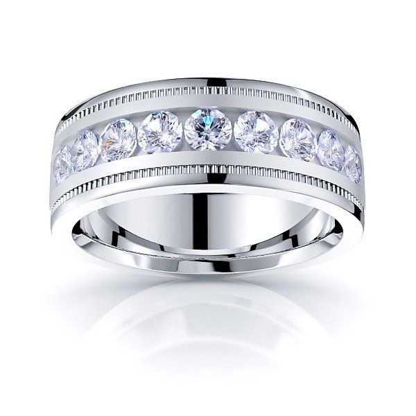 Men's Diamond Wedding and Engagement Rings, a Sparkling Statement | 4Cs of  Diamond Quality by GIA