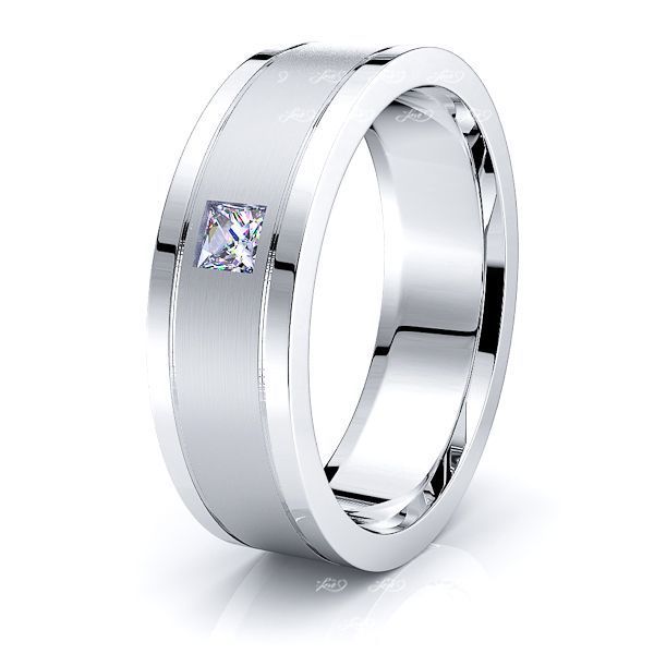 Buy Robert Platinum Ring For Men Online | CaratLane